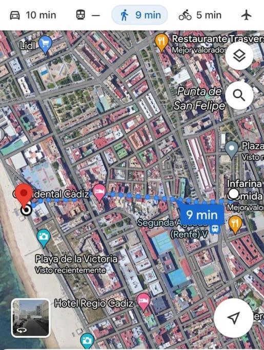 Moderno Apartamento En 9 Min Andando De La Playa Victoria Con Garaje *